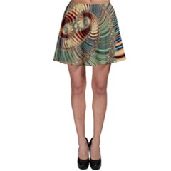Fractal Strange Unknown Abstract Skater Skirt by Proyonanggan