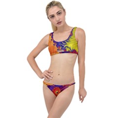 Fractal Spiral Bright Colors The Little Details Bikini Set by Proyonanggan