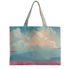 Anime Landscape Zipper Mini Tote Bag by Sarkoni