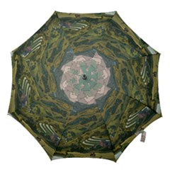 Anime Scenery Drawing Sky Landscape Cloud Cartoon Hook Handle Umbrellas (small) by Sarkoni