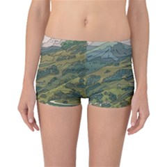 Anime Scenery Drawing Sky Landscape Cloud Cartoon Boyleg Bikini Bottoms by Sarkoni
