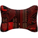 Technology Computer Circuit Seat Head Rest Cushion View1