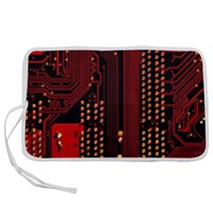 Technology Computer Circuit Pen Storage Case (m) by Sarkoni