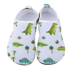 Baby Dino Seamless Pattern Women s Sock-style Water Shoes by Sarkoni