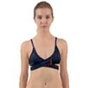 Architecture City Pixel Art Wrap Around Bikini Top View1