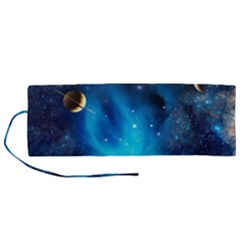 3d Universe Space Star Planet Roll Up Canvas Pencil Holder (m) by Grandong