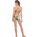 Peacock Art High Neck Bikini Set View2