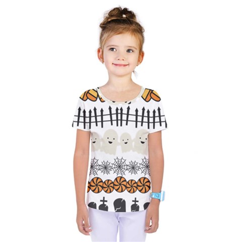 Halloween Holidays Kids  One Piece T-shirt by Sarkoni