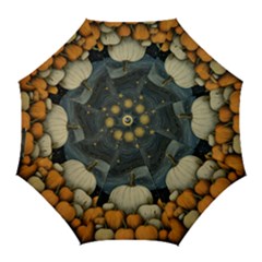 Pumpkin Halloween Golf Umbrellas by Ndabl3x