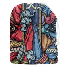 Japan Art Aesthetic Drawstring Pouch (3xl) by Sarkoni