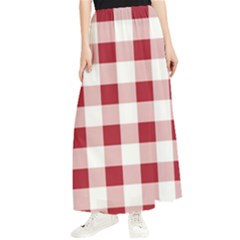Gingham - 4096x4096px - 300dpi14 Maxi Chiffon Skirt by EvgeniaEsenina