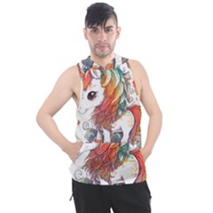 Baby Unicorn T- Shirt Colourful Bay Unicorn T- Shirt Yoga Reflexion Pose T- Shirtyoga Reflexion Pose T- Shirt Men s Sleeveless Hoodie by hizuto