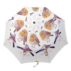 Birds Illustration T- Shirt Cute European Birds Illustration T- Shirt Yoga Reflexion Pose T- Shirtyoga Reflexion Pose T- Shirt Folding Umbrellas by hizuto