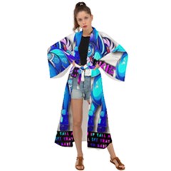Pinkie Pie  Maxi Kimono by Internationalstore