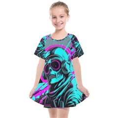 Aesthetic Art  Kids  Smock Dress by Internationalstore