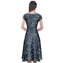 Ceramics Broken  Cap Sleeve Wrap Front Dress View2