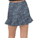 Ceramics Broken  Fishtail Mini Chiffon Skirt View2