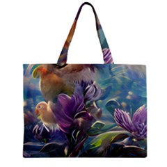 Abstract Blossoms  Zipper Mini Tote Bag by Internationalstore