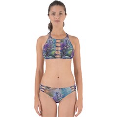 Abstract Blossoms  Perfectly Cut Out Bikini Set by Internationalstore