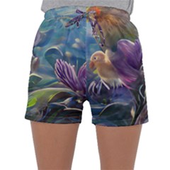 Abstract Blossoms  Sleepwear Shorts by Internationalstore