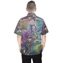 Abstract Blossoms  Men s Hawaii Shirt View2