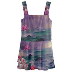 Abstract Flowers  Kids  Layered Skirt Swimsuit by Internationalstore