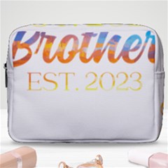 Brother To Be T- Shirt Promoted To Brother Established 2023 Sunrise Design Brother To Be 2023 T- Shi Yoga Reflexion Pose T- Shirtyoga Reflexion Pose T- Shirt Make Up Pouch (large) by hizuto