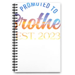 Brother To Be T- Shirt Promoted To Brother Established 2023 Sunrise Design Brother To Be 2023 T- Shi Yoga Reflexion Pose T- Shirtyoga Reflexion Pose T- Shirt 5 5  X 8 5  Notebook by hizuto