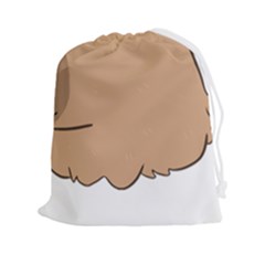 Capybara T- Shirt Cute Capybara With A Butterfly T- Shirt Yoga Reflexion Pose T- Shirtyoga Reflexion Pose T- Shirt Drawstring Pouch (2xl) by hizuto