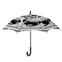 Black Hole T- Shirt Planet Eater Colour T- Shirt Hook Handle Umbrellas (Medium) View3