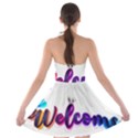 Arts Strapless Bra Top Dress View2