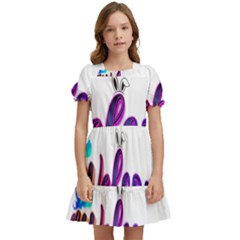 Arts Kids  Puff Sleeved Dress by Internationalstore