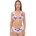 Arts Double Strap Halter Bikini Set View1