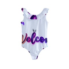Arts Kids  Frill Swimsuit by Internationalstore