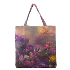 Floral Blossoms  Grocery Tote Bag by Internationalstore