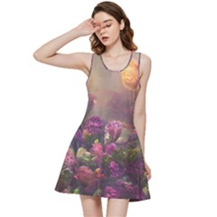 Floral Blossoms  Inside Out Racerback Dress by Internationalstore