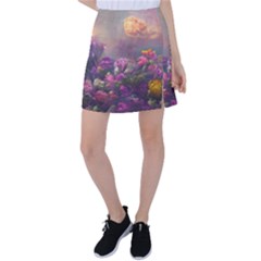 Floral Blossoms  Tennis Skirt by Internationalstore