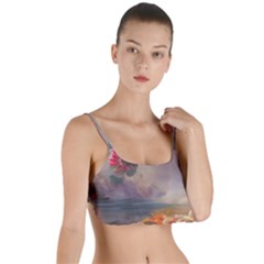 Floral Blossoms  Layered Top Bikini Top  by Internationalstore