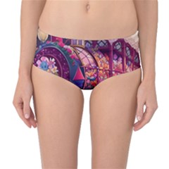 Fantasy  Mid-waist Bikini Bottoms by Internationalstore