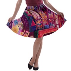 Fantasy  A-line Skater Skirt by Internationalstore