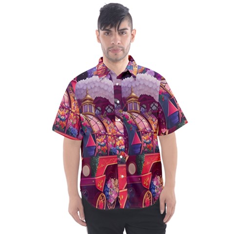Fantasy  Men s Short Sleeve Shirt by Internationalstore