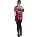 Fantasy  Women s V-Neck Scrub Top View4