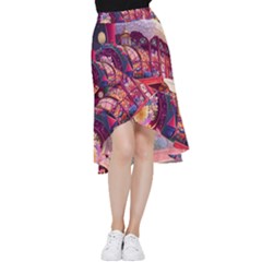 Fantasy  Frill Hi Low Chiffon Skirt by Internationalstore