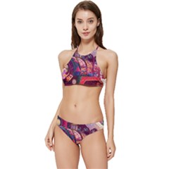 Fantasy  Banded Triangle Bikini Set by Internationalstore