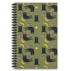 Cat Cartoon Cats Animal Pattern 5 5  X 8 5  Notebook by Pakjumat
