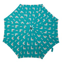 Lama Alpaca Animal Pattern Design Hook Handle Umbrellas (small) by Pakjumat