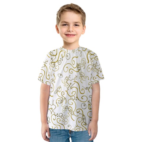 Fish Sea Ocean Algae Underwater Kids  Sport Mesh T-shirt by Pakjumat