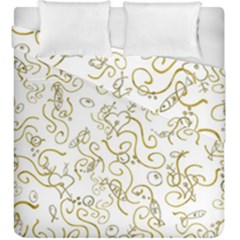 Fish Sea Ocean Algae Underwater Duvet Cover Double Side (king Size) by Pakjumat