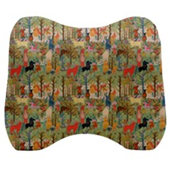 Animal Forest Pattern Velour Head Support Cushion by Pakjumat