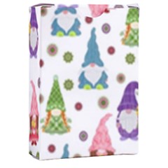 Gnomes Seamless Fantasy Pattern Playing Cards Single Design (rectangle) With Custom Box by Pakjumat